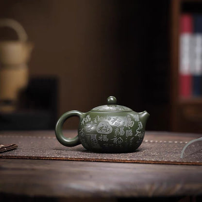 Yixing zishahu raw mine Benshan green mud pure handmade