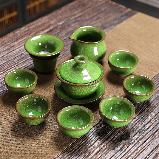 Emerald Tea Set