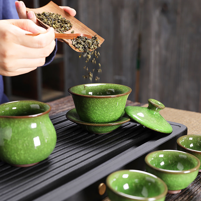 Emerald Tea Set